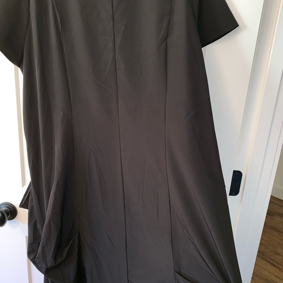 City Chic zip front pleat tunic/ dress w/ POCKETS! - Picture 8 of 8